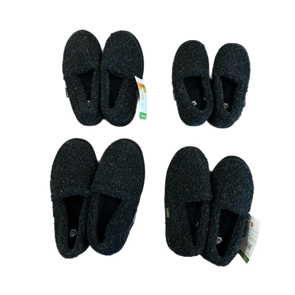 Acorn Kids Comfort Slippers Faux Fur